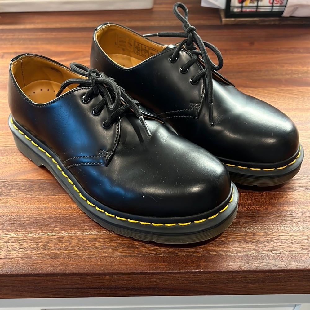Dr Martens Air Wair 1461 smooth black W7